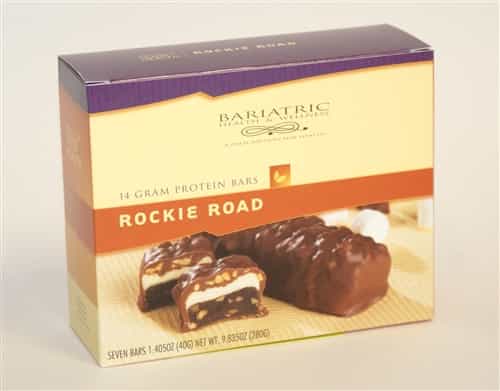 rockie road food bar from bariatric direct